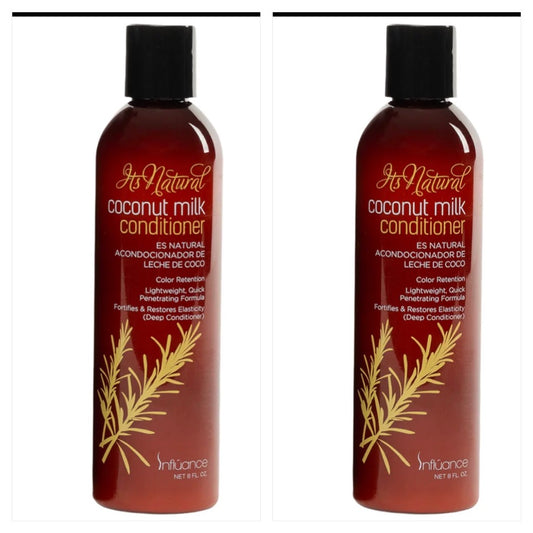Influance It's Natural Coconut Milk Conditioner 2 Pack Set
