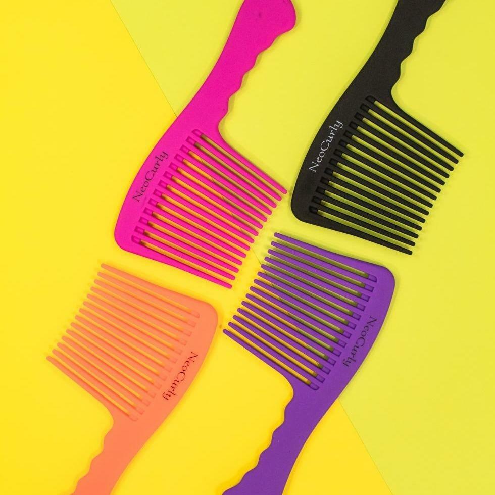 Deep Rooted Jumbo Rake Comb - Purple